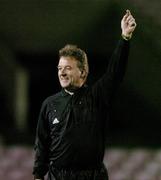26 January 2005; Pat Kelly, former League of Ireland referee. Charity Match, FAI / Media team  v Oireachtas team, Dalymount Park, Dublin. Picture credit; David Maher / SPORTSFILE