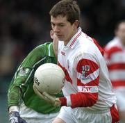 30 January 2005; Kevin Murphy, Cork IT, in action against Johnny Murphy, Limerick. McGrath Cup Final, Limerick v Cork IT, Gaelic Grounds, Limerick. Picture credit; Matt Browne / SPORTSFILE
