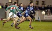 5 February 2005; Paul Casey, Dublin, in action against Billy Joe Padden, Mayo. Allianz National Football League, Division 1A, Dublin v Mayo, Parnell Park, Dublin. Picture credit; Damien Eagers / SPORTSFILE