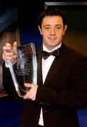 6 February 2005; Andy Reid, with the Young International Player of the year award, at the 2004 FAI / eircom International Soccer Awards. Citywest Hotel, Dublin. Picture credit; David Maher / SPORTSFILE