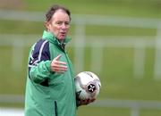 8 February 2005; Republic of Ireland manager Brian Kerr issues instructions during squad training. Malahide FC, Malahide, Dublin. Picture credit; Pat Murphy / SPORTSFILE