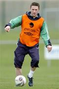 8 February 2005; Republic of Ireland's Robbie Keane in action during squad training. Malahide FC, Malahide, Dublin. Picture credit; Pat Murphy / SPORTSFILE