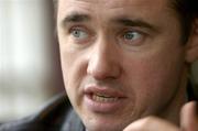 8 February 2005; Stephen Hendry at a photocall to announce details of the Failte Ireland Irish Masters Snooker tournament. Citywest Hotel, Dublin. Picture credit; Matt Browne / SPORTSFILE