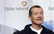 8 February 2005; Steve Davis at a photocall to announce details of the Failte Ireland Irish Masters Snooker tournament. Citywest Hotel, Dublin. Picture credit; Matt Browne / SPORTSFILE