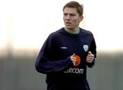 8 February 2005; Republic of Ireland's Matt Holland in action during squad training. Malahide FC, Malahide, Dublin. Picture credit; Pat Murphy / SPORTSFILE