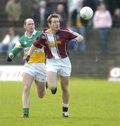 6 February 2005; David Kilmartin, Westmeath, in action against John Kenny, Offaly. Allianz National Football League, Division 1A, Offaly v Westmeath, O'Connor Park, Tullamore, Co. Offaly. Picture credit; Damien Eagers / SPORTSFILE