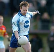 6 February 2005; Dermot McArdle, Monaghan. Allianz National Football League, Division 2A, Monaghan v Carlow, O'Neill Park, Clontibrit, Co. Monaghan. Picture credit; Pat Murphy / SPORTSFILE