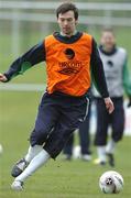 8 February 2005; Gary Breen, Republic of Ireland, in action during squad training. Malahide FC, Malahide, Dublin. Picture credit; Pat Murphy / SPORTSFILE