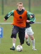 8 February 2005; Damien Duff, Republic of Ireland, in action during squad training. Malahide FC, Malahide, Dublin. Picture credit; Pat Murphy / SPORTSFILE