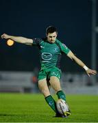 23 November 2013; Craig Ronaldson, Connacht, kicks a penalty. Celtic League 2013/14, Round 8, Connacht v Scarlets, The Sportsground, Galway. Picture credit: Diarmuid Greene / SPORTSFILE