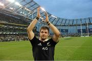 24 November 2013; New Zealand's Richie McCaw applauds the supporters after the game. Guinness Series International, Ireland v New Zealand, Aviva Stadium, Lansdowne Road, Dublin. Picture credit: Stephen McCarthy / SPORTSFILE