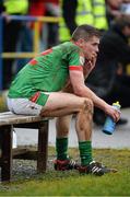 24 November 2013; A dejected Padraig Kelly, St Brigid's, during the closing stages of the game. AIB Connacht Senior Club Football Championship Final, St Brigid's, Roscommon, v Castlebar Mitchels, Mayo. Dr. Hyde Park, Roscommon. Picture credit: David Maher / SPORTSFILE