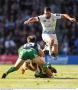 28 May 2016; Luke Fitzgerald of Leinster is tackled by AJ MacGinty of Connacht during the Guinness PRO12 Final match between Leinster and Connacht at BT Murrayfield Stadium in Edinburgh, Scotland. Photo by Ramsey Cardy/Sportsfile