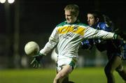 12 February 2005; James Coughlan, Offaly, in action against Aidan O'Mahony, Kerry. Allianz National Football League, Division 1A, Kerry v Offaly, Austin Stack Park, Tralee, Co. Kerry. Picture credit; Ray McManus / SPORTSFILE