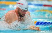 30 November 2013; Barry Murphy, Aer Lingus swimming club, competing in the 100M Breaststroke at the Irish Short Course Swimming Championships 2013. Lagan Valley Leisureplex, Lisburn, Co. Antrim. Picture credit: Oliver McVeigh / SPORTSFILE