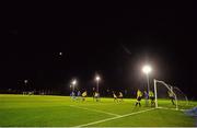 29 November 2013; The new Floodlight pitch at the AUL – FAI Floodlight Launch Evening, AUL, Clonshaugh, Co. Dublin. Picture credit: Matt Browne / SPORTSFILE