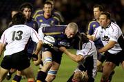 19 February 2005; Victor Costello, Leinster, in action against Edinburgh Rugby. Celtic League 2004-2005, Pool 1, Edinburgh Rugby v Leinster, Murrayfield Stadium, Edinburgh, Scotland. Picture credit; Gordon Fraser / SPORTSFILE