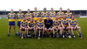 19 February 2005; Clare team. Allianz National Hurling League, Division 1B, Clare v Laois, Cusack Park, Ennis, Co. Clare. Picture credit; Damien Eagers / SPORTSFILE