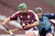 20 February 2005; Fergal Healy, Galway, in action against Greg Bennett, Dublin. Allianz National Hurling League, Division 1A, Galway v Dublin, Pearse Stadium, Galway. Picture credit; Pat Murphy / SPORTSFILE