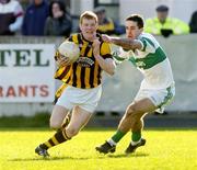 20 February 2005; Michael McNamee, Crossmaglen Rangers, in action against Aidan Fennelly, Portlaoise. AIB All-Ireland Club Senior Football Championship Semi-Final, Crossmaglen Rangers v Portlaoise, Parnell Park, Dublin. Picture credit; Damien Eagers / SPORTSFILE