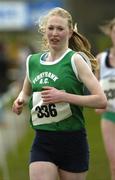 19 February 2005; Maria Halley in action during the Junior Womens event. AAI National Inter Club Cross Country Championships, Santry, Dublin. Picture credit; Brian Lawless / SPORTSFILE