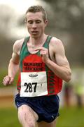 19 February 2005; Seamus Power, Kilmurray/Ibrickane A.C., in action during the Senior Mens event. AAI National Inter Club Cross Country Championships, Santry, Dublin. Picture credit; Brian Lawless / SPORTSFILE