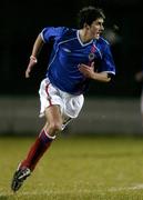 22 February 2005; Grant Dunlop, Linfield. Pre-Season Friendly, Derry City v Linfield, Brandywell, Derry. Picture credit; David Maher / SPORTSFILE