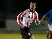 22 February 2005; Brian Cash, Derry City. Pre-Season Friendly, Derry City v Linfield, Brandywell, Derry. Picture credit; David Maher / SPORTSFILE