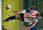 22 February 2005; Damien Brennan, Derry City. Pre-Season Friendly, Derry City v Linfield, Brandywell, Derry. Picture credit; David Maher / SPORTSFILE