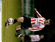 22 February 2005; Mark Farren, Derry City. Pre-Season Friendly, Derry City v Linfield, Brandywell, Derry. Picture credit; David Maher / SPORTSFILE