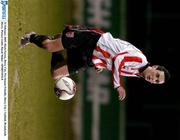 22 February 2005; Mark Farren, Derry City. Pre-Season Friendly, Derry City v Linfield, Brandywell, Derry. Picture credit; David Maher / SPORTSFILE