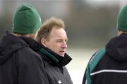 23 February 2005; Ireland coach Eddie O'Sullivan pictured during Ireland rugby squad training. Terenure Rugby Club, Dublin. Picture credit; Matt Browne / SPORTSFILE