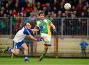 1 December 2013; Caolan Kelly, Glenswilly, in action against Darren Lawn, Ballinderry Shamrocks. AIB Ulster Senior Club Football Championship Final, Glenswilly, Donegal v Ballinderry Shamrocks, Derry, Healy Park, Omagh, Co. Tyrone. Picture credit: Oliver McVeigh / SPORTSFILE