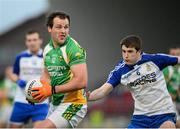 1 December 2013; Michael Murphy, Glenswilly, in action against Gareth McKinless, Ballinderry Shamrocks. AIB Ulster Senior Club Football Championship Final, Glenswilly, Donegal v Ballinderry Shamrocks, Derry, Healy Park, Omagh, Co. Tyrone. Picture credit: Oliver McVeigh / SPORTSFILE