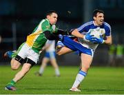 1 December 2013; Kevin McGuckin, Ballinderry Shamrocks, in action against Aidan McDevitt, Glenswilly. AIB Ulster Senior Club Football Championship Final, Glenswilly, Donegal v Ballinderry Shamrocks, Derry, Healy Park, Omagh, Co. Tyrone. Picture credit: Oliver McVeigh / SPORTSFILE