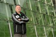 3 December 2013; Portlaoise manager Mick Lillis at a photocall ahead of the AIB Leinster Senior Club Football Championship Final between Portlaoise and St Vincent's this Sunday. Osprey Hotel, Naas, Co. Kildare. Picture credit: Matt Browne / SPORTSFILE