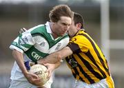 20 February 2005; Colm Parkinson, Portlaoise, in action against Colm Dooley, Crossmaglen Rangers. AIB All-Ireland Club Senior Football Championship Semi-Final, Crossmaglen Rangers v Portlaoise, Parnell Park, Dublin. Picture credit; Damien Eagers / SPORTSFILE