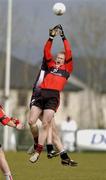 25 February 2005; Dylan Meehan, UCC, in action against Christy Toye, Sligo IT. Datapac Sigerson Cup Semi-Final, Sligo IT v University College Cork, Dundalk IT, Dundalk, Co. Louth. Picture credit; Matt Browne / SPORTSFILE