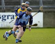 26 February 2005; Tom Russell, Dublin, in action against Tony Griffin, Clare. Allianz National Hurling League, Division 1A, Dublin v Clare, Parnell Park, Dublin. Picture credit; Brian Lawless / SPORTSFILE