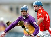 27 February 2005; Barry Lambert, Wexford, in action against Tom Kenny, Cork. Allianz National Hurling League, Division 1B, Wexford v Cork, Wexford Park, Wexford. Picture credit; David Maher / SPORTSFILE