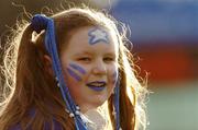28 February 2005; St. Mary's College supporter Alva Clarke pictured during the game. Leinster Schools Junior Cup Quarter-Final, Clongowes Wood College v St. Mary's, Donny Brook, Dublin. Picture credit; Pat Murphy / SPORTSFILE