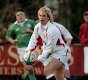 26 February 2005; Nick Abandannon, England U19. U19 Rugby Championship, Ireland U19 v England U19, Blackrock College RFC, Stradbrook Road, Dublin. Picture credit; Pat Murphy / SPORTSFILE