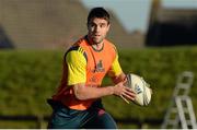 4 December 2013; Munster's Conor Murray during squad training ahead of their Heineken Cup 2013/14, Pool 6, Round 3, game against Perpignan on Sunday. Munster Rugby Squad Training, University of Limerick, Limerick. Picture credit: Diarmuid Greene / SPORTSFILE