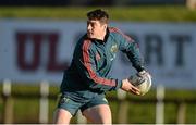 4 December 2013; Munster's Ronan O'Mahony during squad training ahead of their Heineken Cup 2013/14, Pool 6, Round 3, game against Perpignan on Sunday. Munster Rugby Squad Training, University of Limerick, Limerick. Picture credit: Diarmuid Greene / SPORTSFILE