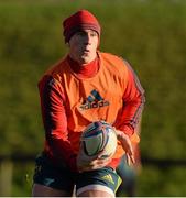 4 December 2013; Munster's Ian Keatley during squad training ahead of their Heineken Cup 2013/14, Pool 6, Round 3, game against Perpignan on Sunday. Munster Rugby Squad Training, University of Limerick, Limerick. Picture credit: Diarmuid Greene / SPORTSFILE
