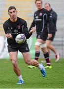 6 December 2013; Ulster's Ruan Pienaar during the captain's run ahead of their Heineken Cup 2013/14, Pool 5, Round 3, game against Treviso on Saturday. Ulster Rugby Captain's Rune, Ravenhill Park, Belfast, Co. Antrim. Picture credit: Oliver McVeigh / SPORTSFILE