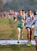 8 December 2013; Ireland's Sean Tobin on his way to finishing in 9th place in the Men's Junior Race during the Spar European Cross Country Championships 2013. Friendship Park, Belgrade, Serbia. Picture credit: Brendan Moran / SPORTSFILE