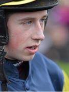 8 December 2013; Jockey Bryan Cooper after winning the 2014 Annual Membership Maiden Hurdle aboard Apache Jack. Punchestown Racecourse, Punchestown, Co. Kildare. Picture credit: Ramsey Cardy / SPORTSFILE