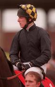 17 March 1998; Jockey Barry Fenton, onboard Bellator, ahead of the Smurfit Chamion Hurdle at the Cheltenham Racing Festival at Prestbury Park in Cheltenham, England. Photo by Matt Browne/Sportsfile