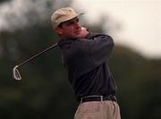 18 October 1998; Barry Hamill watches his drive from the 3rd tee during the final round of the Irish PGA Golf Championship at Powerscourt Golf Club in Enniskerry, Wicklow. Photo by Matt Browne/Sportsfile